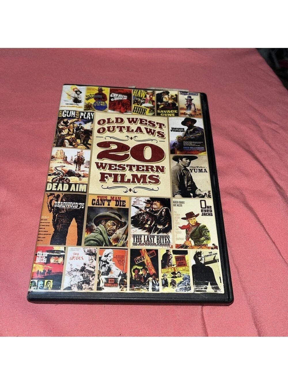 Old West Outlaws: 20 Western Films 4 DVD Set 28 Hours Of Shootout & Showdowns